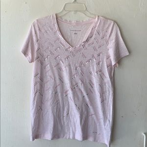 A pink Tommy Hilfiger Tee